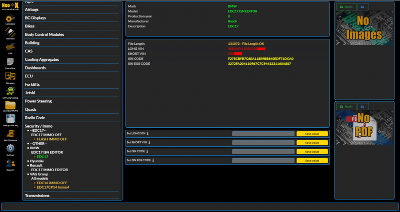Neo X Screenshot Security / Immo